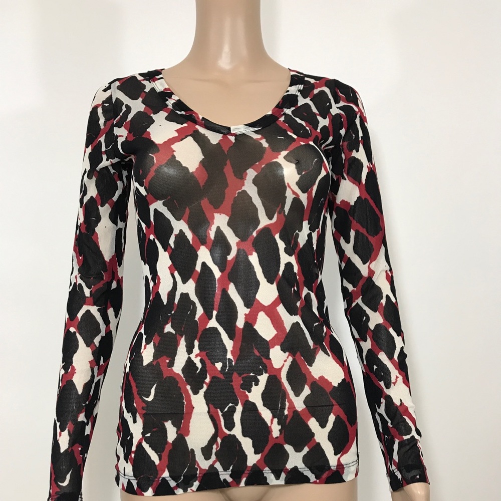 Mesh Reptile Print